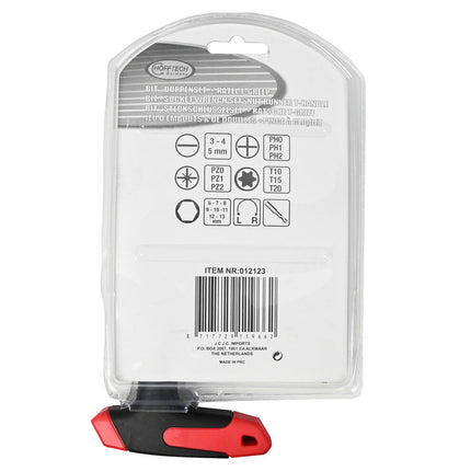 21-delige Bit-Doppenset met Ratel T-Greep voor Schroeven en Montage