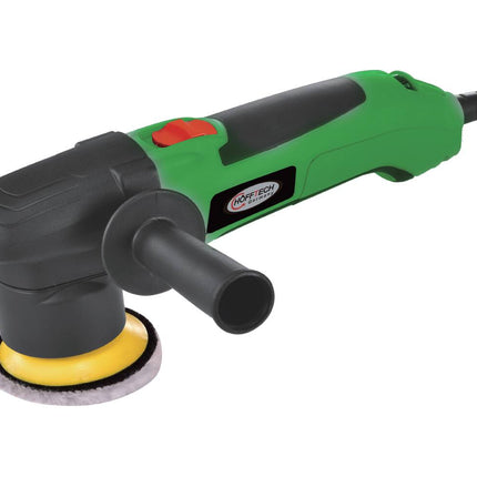 Excentrische Poetsmachine 300W, ø75mm, Incl. Pads voor Auto's