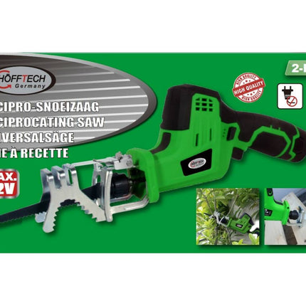Accu Recipro-Snoeizaag 12V 1500mAh Li-ion voor hout en PVC zagen