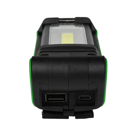 Looplamp 5W + 2x3W, Dimmer, Powerbank 2200mAh, Oplaadbaar, USB