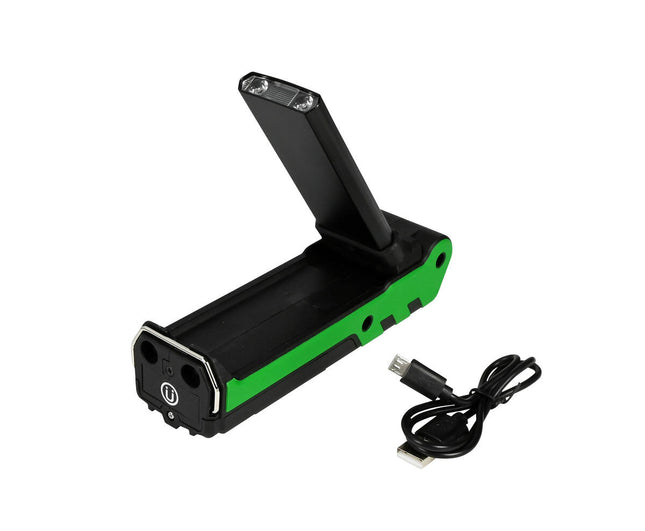 Looplamp 5W + 2x3W, Dimmer, Powerbank 2200mAh, Oplaadbaar, USB