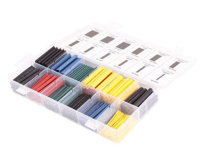 Krimpkous Set 280 dlg: 600V, 125°C, Elektrische Isolatie