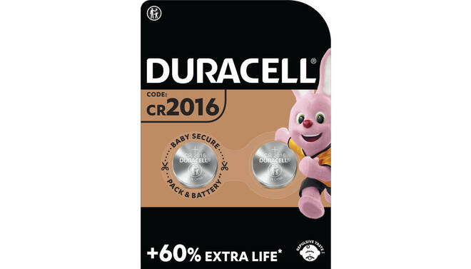 Duracell lithium DL 2016 2 dlg