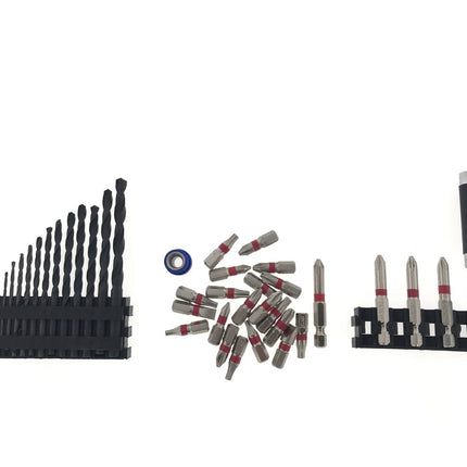 Boor-Bitset Magnetisch 38dlg: HSS Bits, CRV Bits, Magnetische Houder