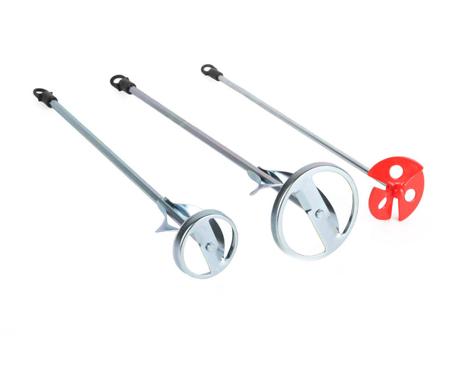 Verfmixer Set 3 dlg - Voor Efficiënt Verfmengen met Boormachine