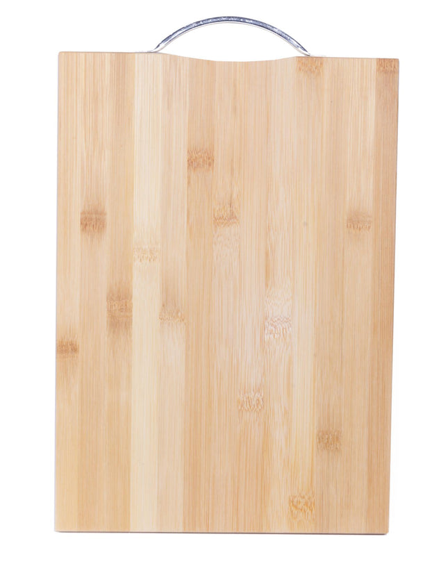 Snijplank bamboe 24 x 34 cm – Dikte van het plank 17-18 mm, Dikte van het handvat 8 mm