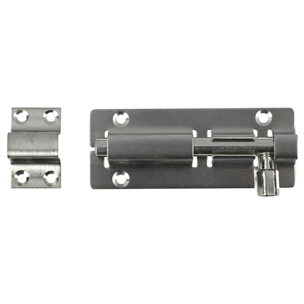 Deurschuif 4" 100 mm RVS