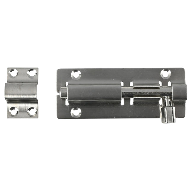 Deurschuif 4" 100 mm RVS