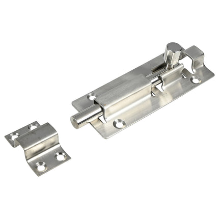 Deurschuif 4" 100 mm RVS