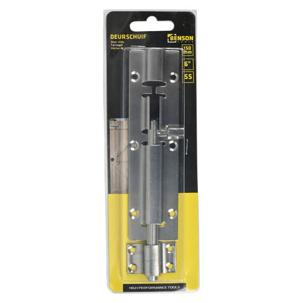 Deurschuif 6" 150 mm RVS