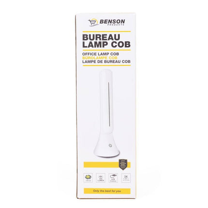 COB Bureaulamp: Dimbaar, Verstelbaar, 200 Lumen, Magneetbasis