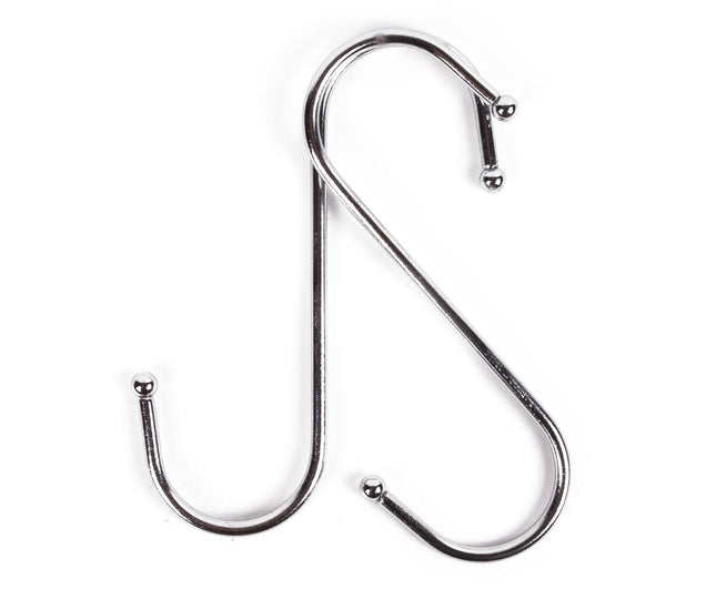 S-Haken 160 mm, Verzinkt, 15 kg Draagkracht, Set van 2, Keukengerei