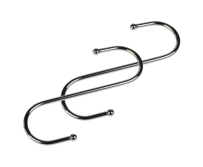 S-Haken 160 mm, Verzinkt, 15 kg Draagkracht, Set van 2, Keukengerei