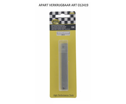 100 mm Behangschrapermesjes Set, 5 stuks - Verwijder behang & verf