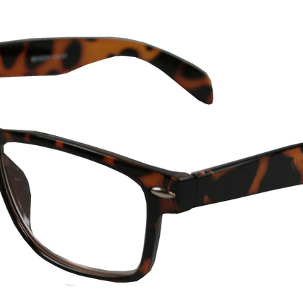 Bril fashion demi zonder sterkte – Glasmaat hoogte 43 mm x breedte 54 mm, 146 mm