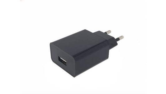 USB-A lader (2A) zwart