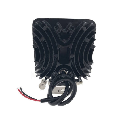 Werklamp 16 LED 48W 6000K 10-80V, ideaal voor voertuigen.