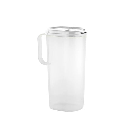 Transparante 1.8L Plastic Schenkkan met Deksel voor Dranken