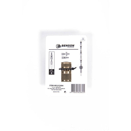 Messing Slangkoppeling 1/2" - Voor Water- en Luchtleidingen