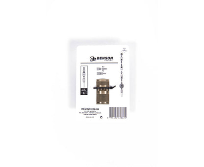 Messing Slangkoppeling 1/2" - Voor Water- en Luchtleidingen