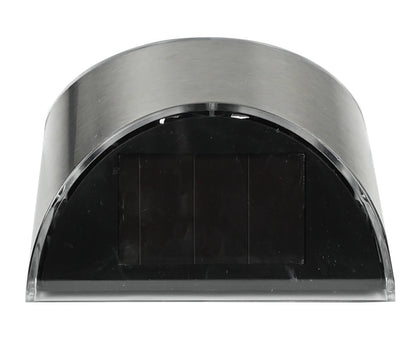 Solar LED Lamp RVS 4 SMD 1.2V 300mAh IP44 voor Tuin & Badkamer