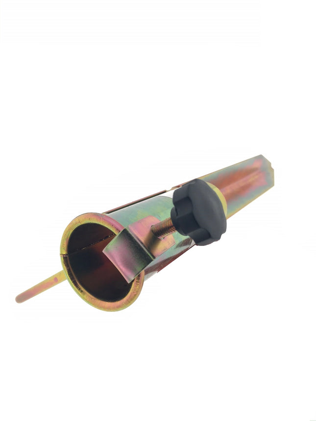 Parasol houder metaal – Lengte 455 mm, Dikte 1,2 mm, Binnendiameter 34 mm, 455 mm