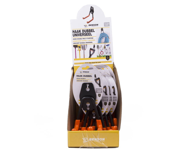 Dubbele Haak 70x60mm: Ideaal voor Gereedschap & Accessoires.