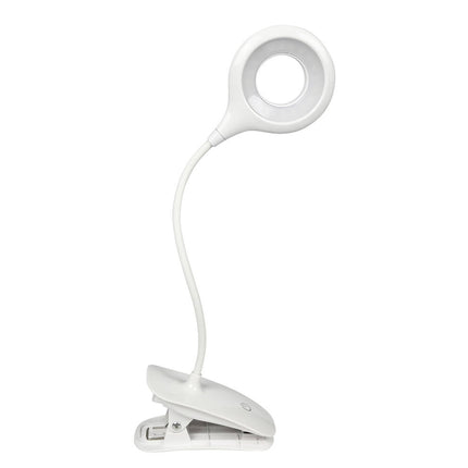 LED Klemlamp 3W USB Oplaadbaar, Dimbaar voor Lezen en Werkplek