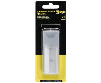 4cm Schraper Mesjes Set 10st - Verf- en Stickerverwijdering