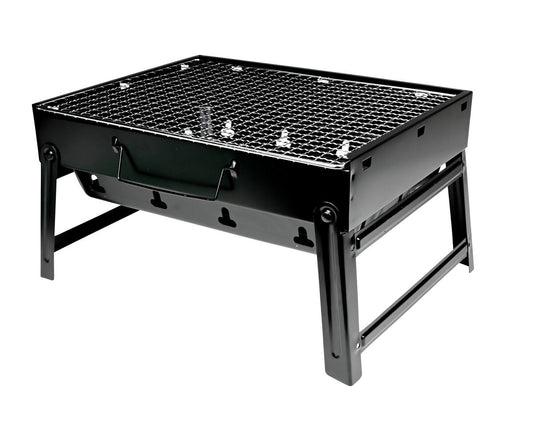BBQ 35x27x20cm Compact met Handvat, Ideaal voor Kamperen & Parken