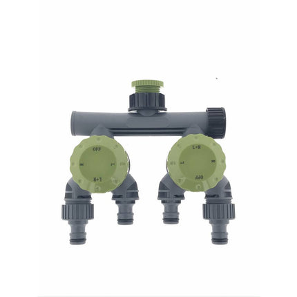 Waterverdeler 5-weg 1/2"-3/4" voor efficiënt tuinbeheer