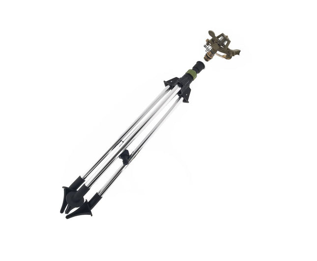 Sectorsproeier Driepoot 30-360°, Messing/Zink, Grote Tuinoppervlakken
