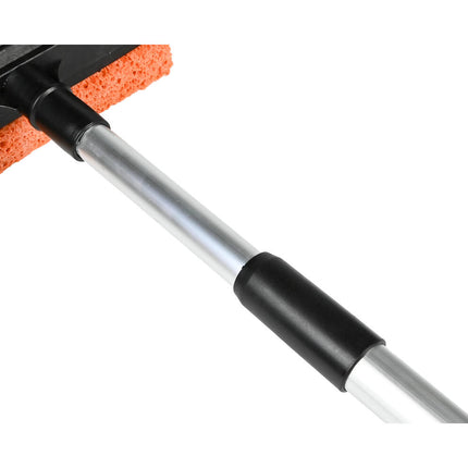 Telescopische Raamwisser 45-75cm, Rubberen Spons, Aluminium Frame