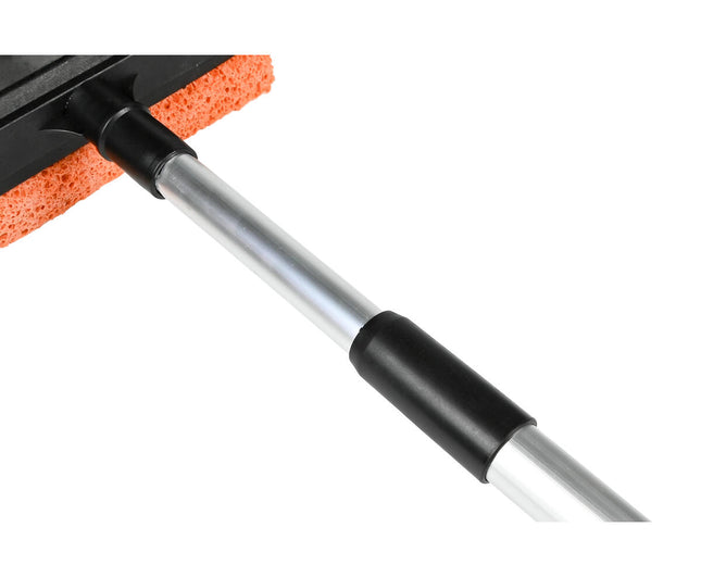 Telescopische Raamwisser 45-75cm, Rubberen Spons, Aluminium Frame