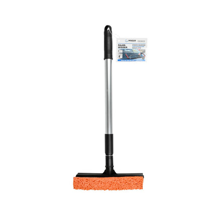 Telescopische Raamwisser 45-75cm, Rubberen Spons, Aluminium Frame