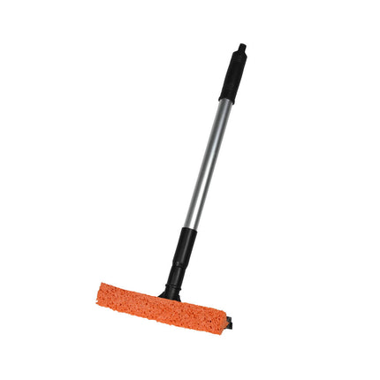 Telescopische Raamwisser 45-75cm, Rubberen Spons, Aluminium Frame