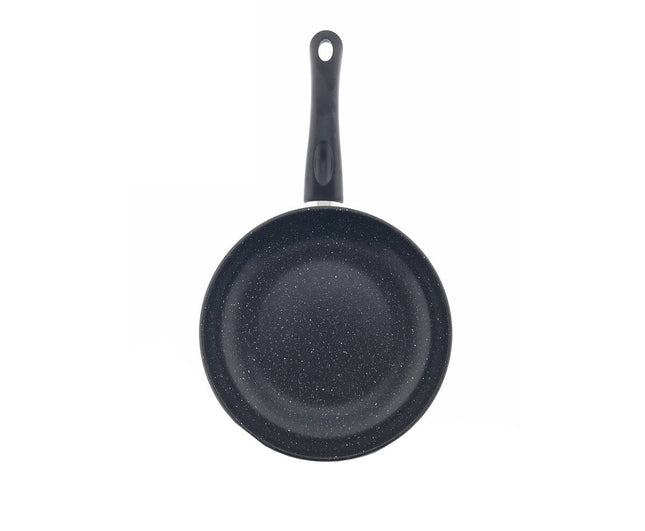 Koekenpan 26cm Marble Non Stick, PTFE-vrij, geschikt voor gas/elektra