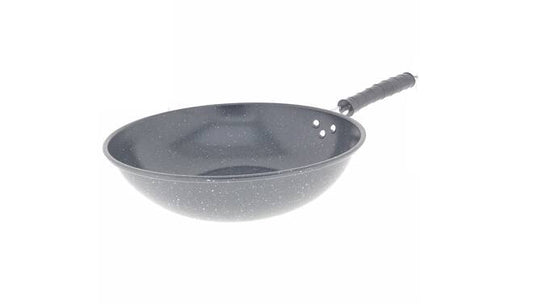 Wokpan 30 cm marble non stick coating