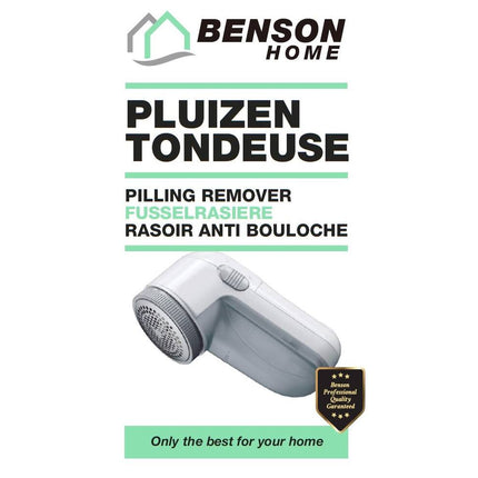 Pluizentondeuse 8.800 RPM - Voor Alle Stoffen, Werkt op 2 AA-batterijen