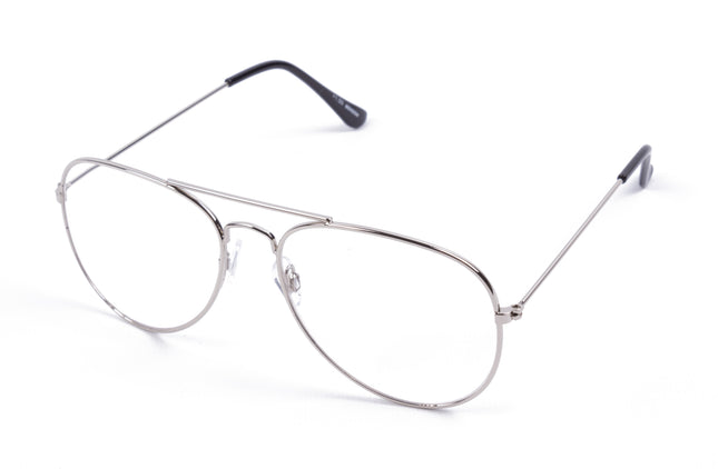 Leesbril piloten model mix – Montuur metaal, Lensen 58mm, Kleuren goud en zwart