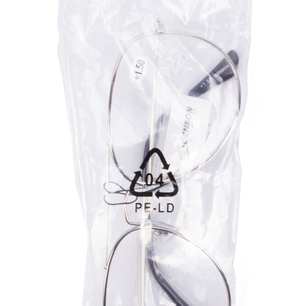 Leesbril piloten model mix – Montuur metaal, Lensen 58mm, Kleuren goud en zwart
