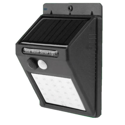 Solar LED Wandlamp met PIR Sensor, IP65, Buitenverlichting, 3.7V Li-Battery