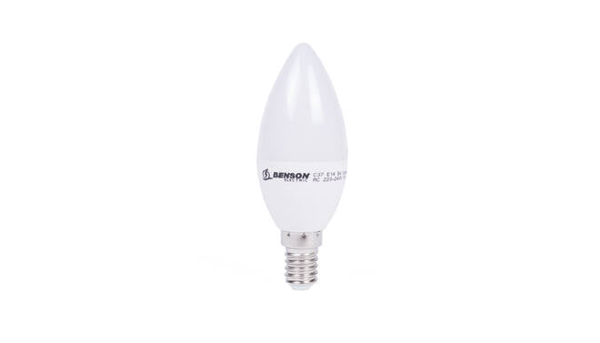 LED lamp kaars C35 5W E14 dimbaar