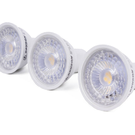 LED GU10 5W Dimbaar Warm Wit, Set van 3 - 400 Lumen, 20.000 Uur