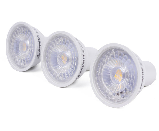 LED GU10 5W Dimbaar Warm Wit, Set van 3 - 400 Lumen, 20.000 Uur