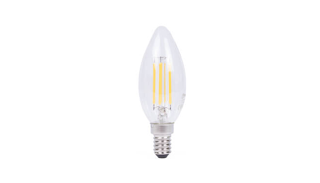 LED lamp kaars filament C35 4W E14 dimbaar