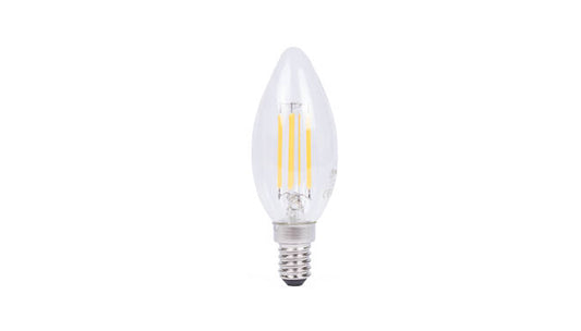 LED lamp kaars filament C35 4W E14 dimbaar