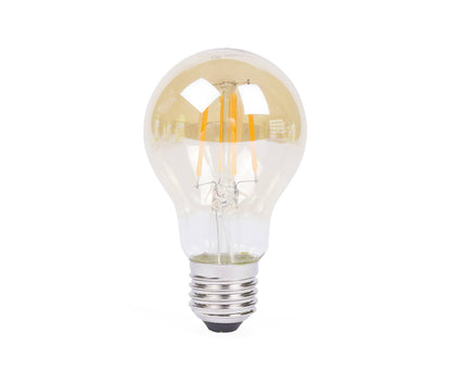 LED Lamp 4W E27 Amber, Dimbaar, 2200K, 20.000 uur, 400 lm