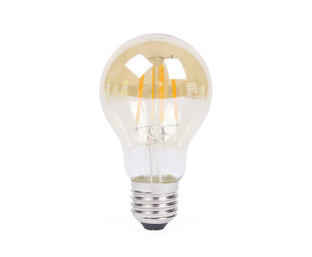LED Lamp 4W E27 Amber, Dimbaar, 2200K, 20.000 uur, 400 lm