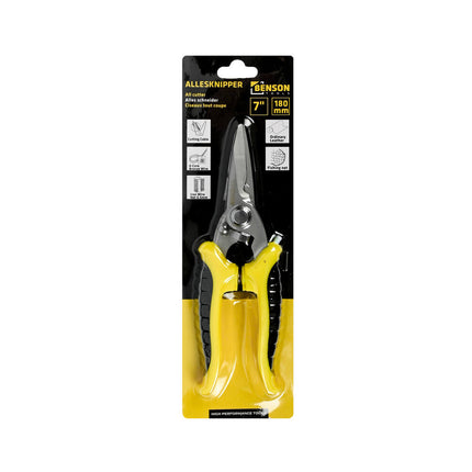 Allesknipper 18 cm - Knipt Draden, Leer, Karton & Dunne Takjes Efficiënt